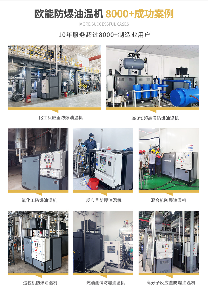 反應(yīng)釜防爆油溫機(jī)案例